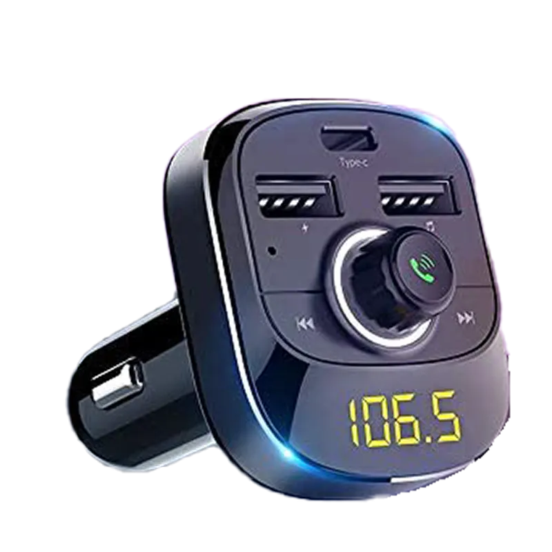 Budi CCT03B 18W5V 3.4A FM Bluetooth car charger Mascom International.webp